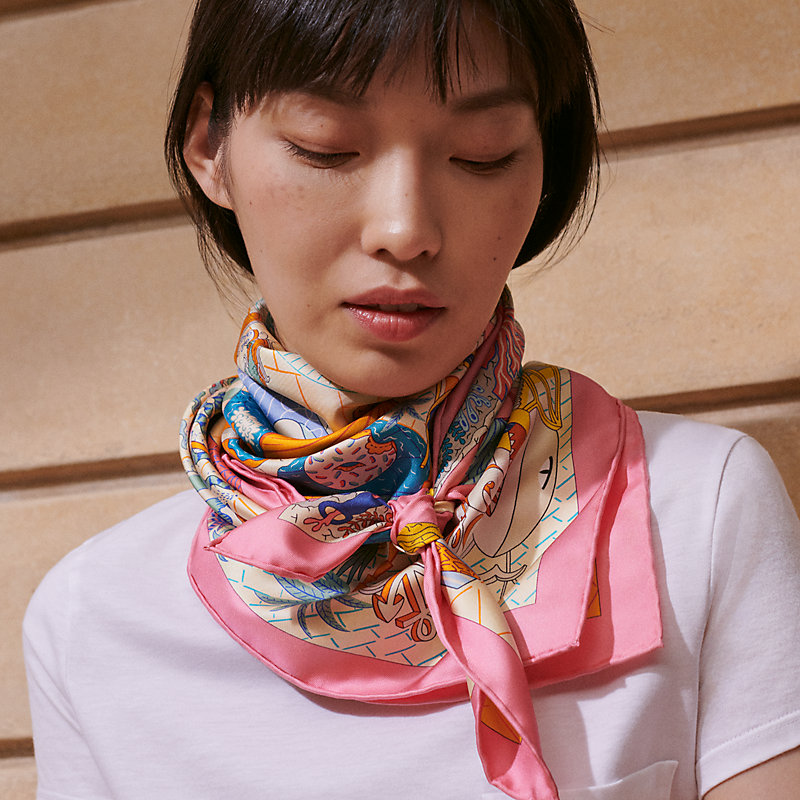Splash Park double face scarf 90 | Hermès Mainland China